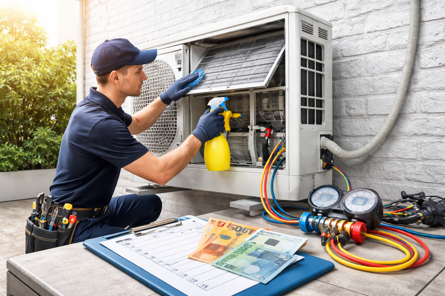 Entretien clim : prix et fréquence en Belgique (airco) + checklist