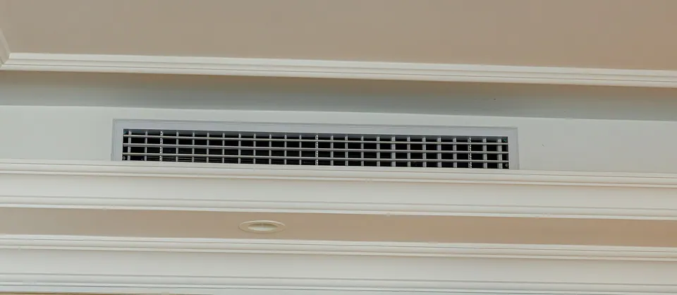 Grille de soufflage d’une unité intérieure de climatisation